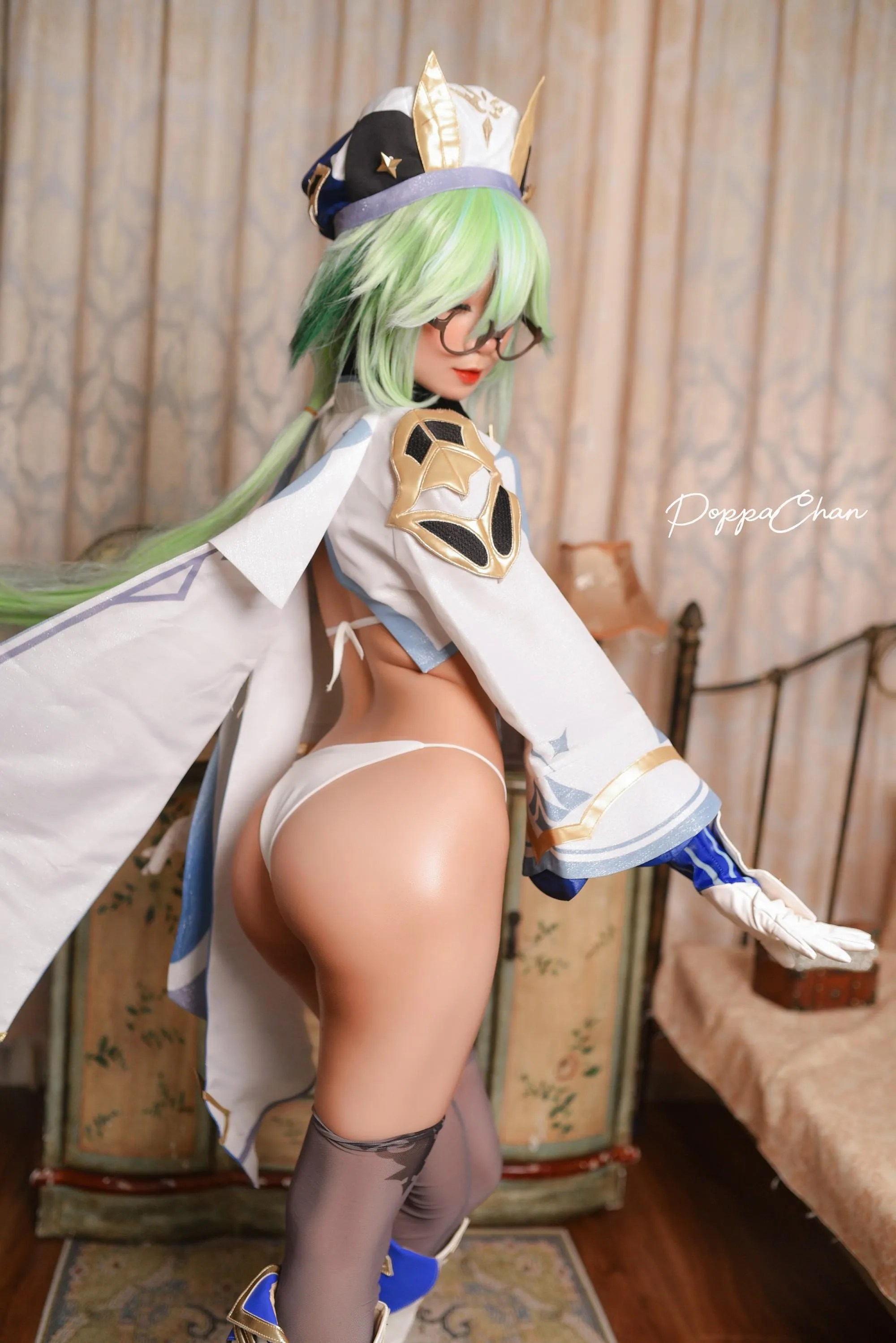 PoppaChan – NO.026 Sucrose Genshin Impact [25P]插图3